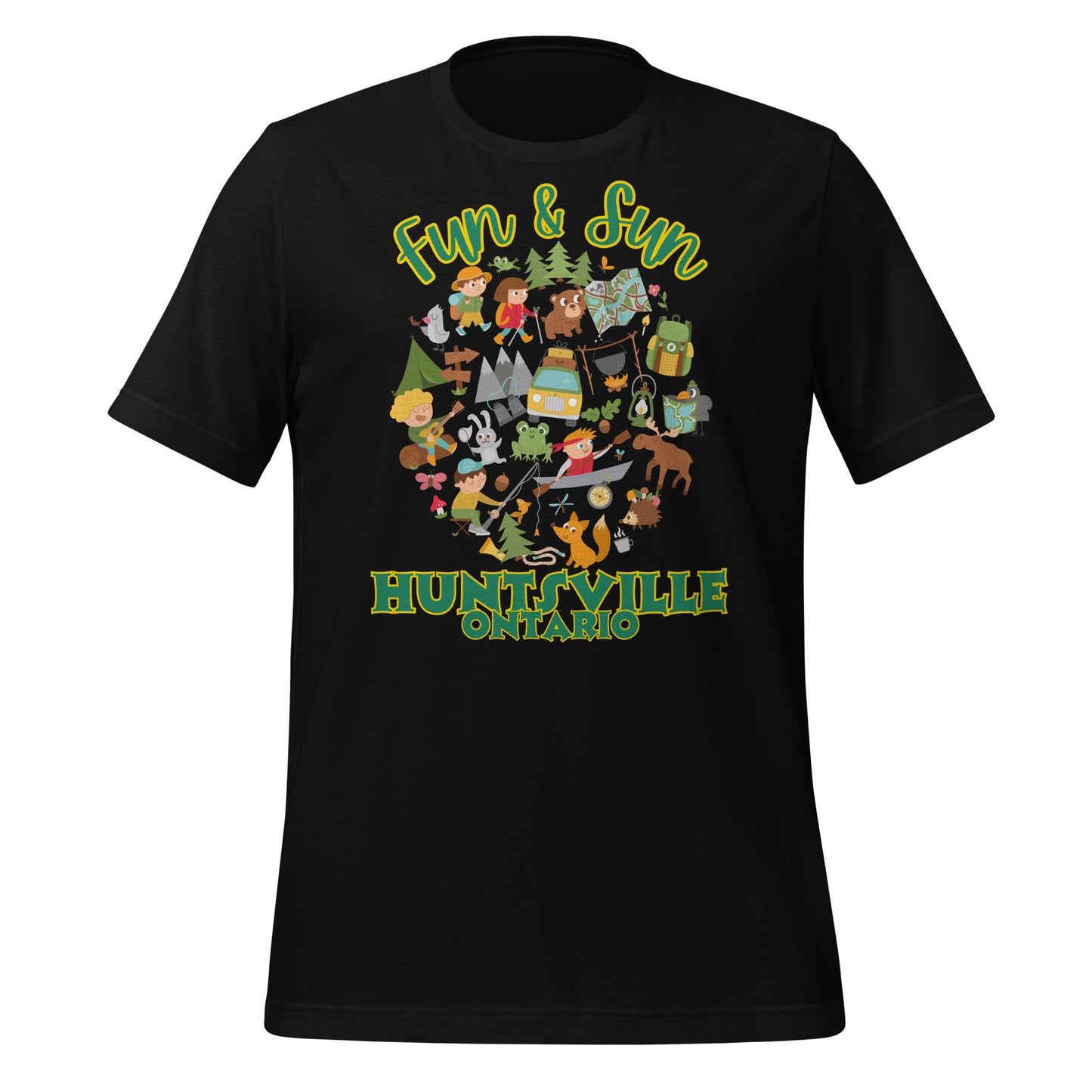 Huntsville Ontario Fun & Sun - Unisex t-shirt