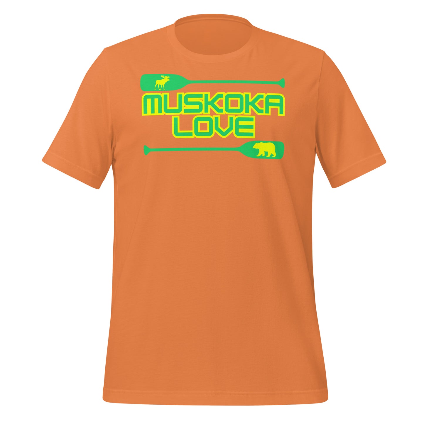 Muskoka Love Canoe Paddles - Unisex t-shirt