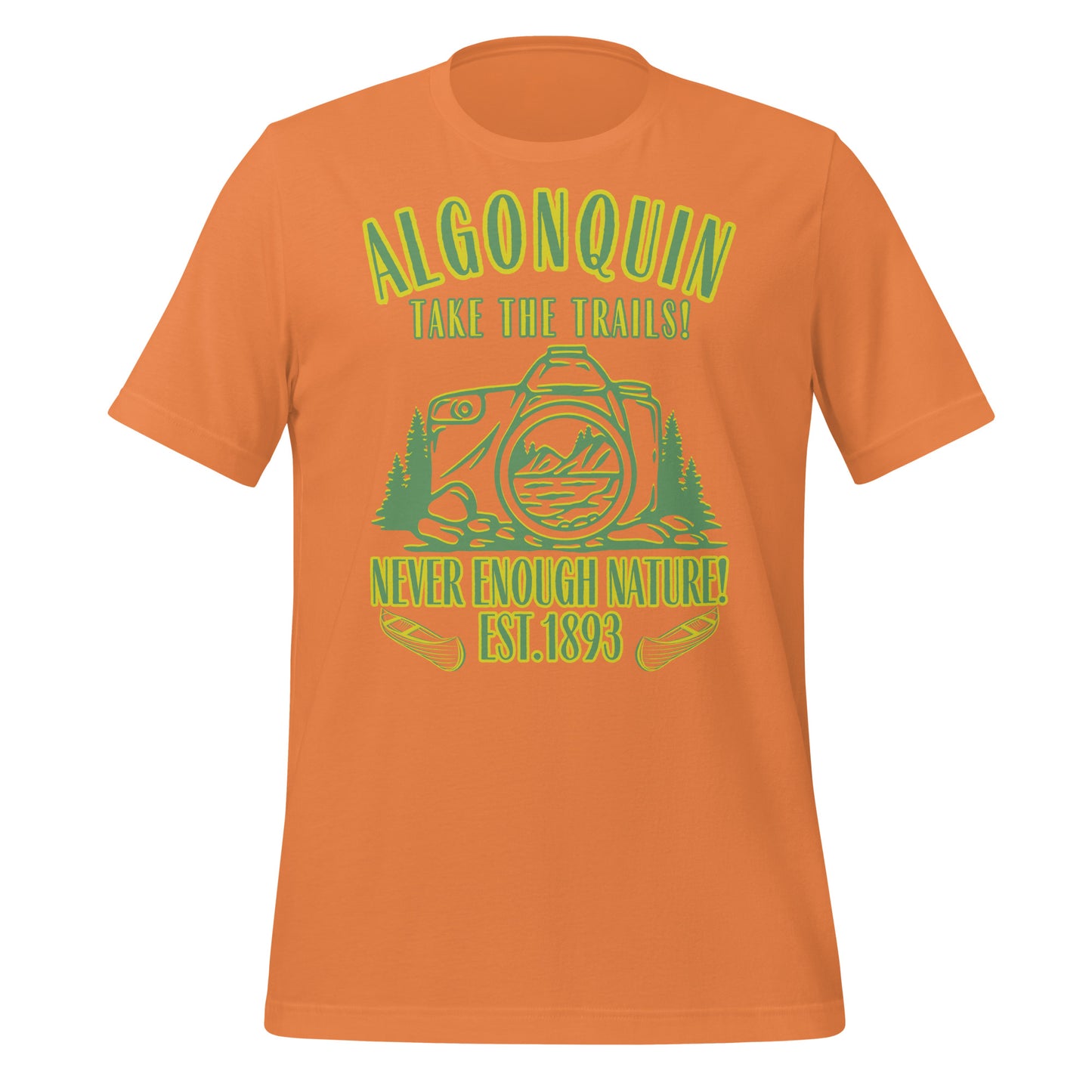 Algonquin Take The Trails Vintage Look - Unisex t-shirt