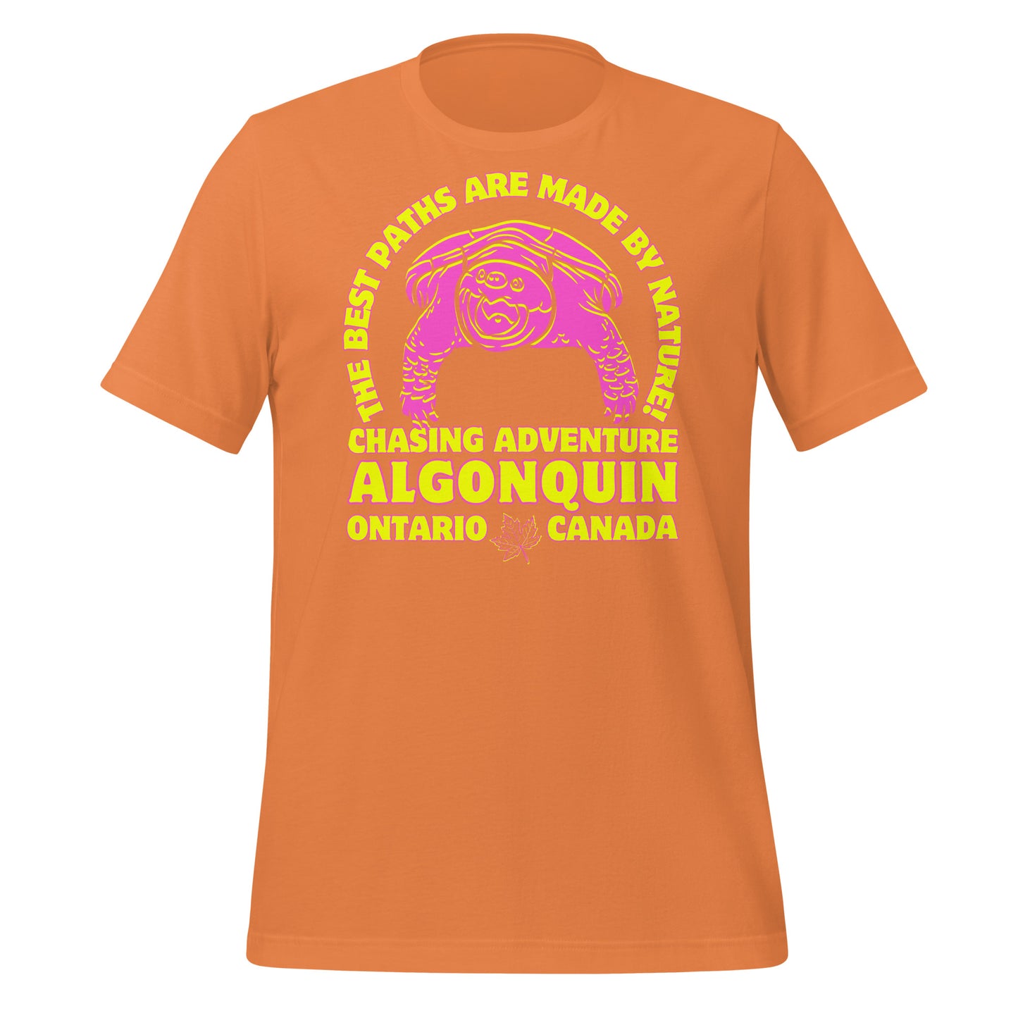 The Best Paths Are Made By Nature Algonquin - Unisex t-shirt