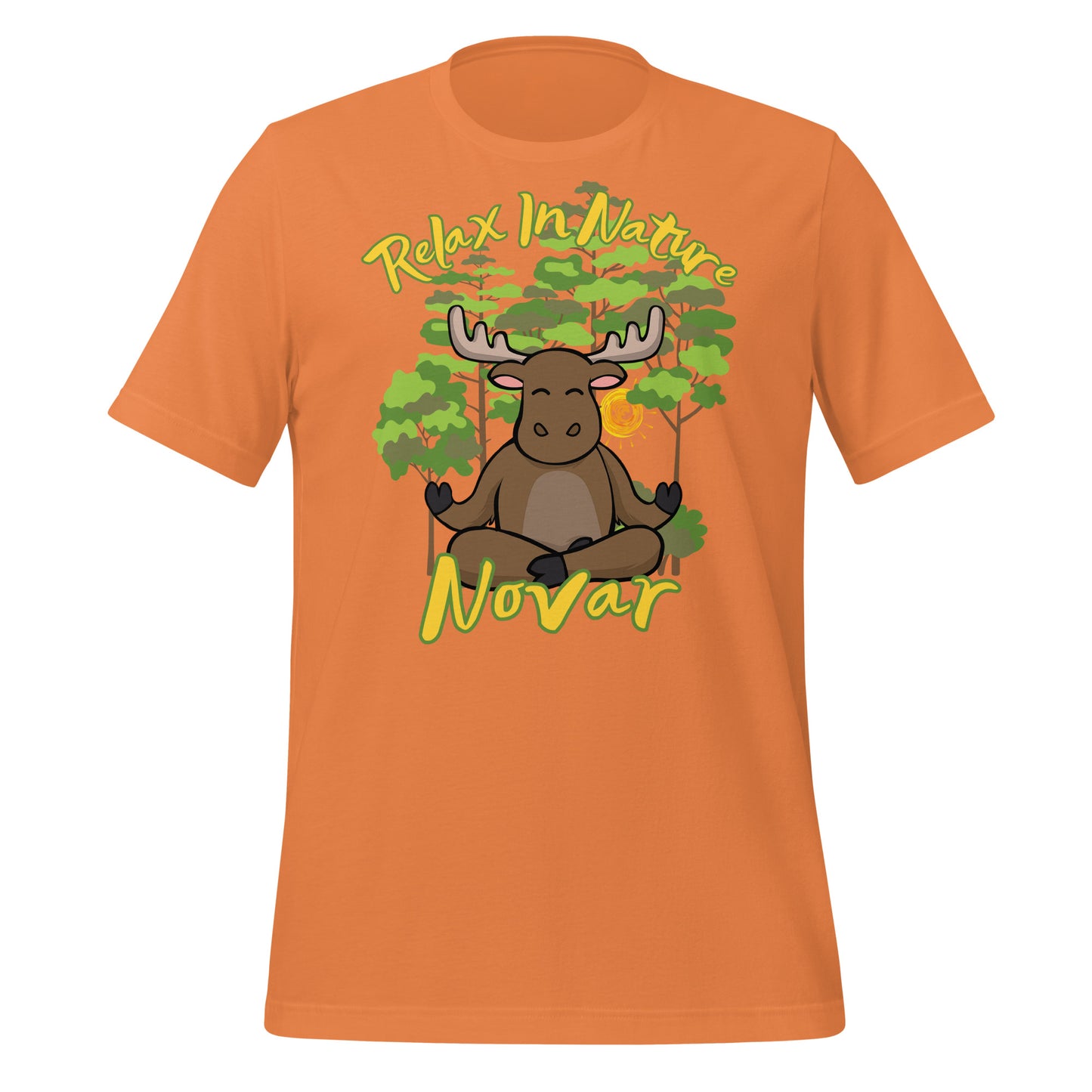 Novar Relax in Nature Moose - Unisex t-shirt