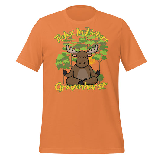 Gravenhurst Relax in Nature Moose - Unisex t-shirt