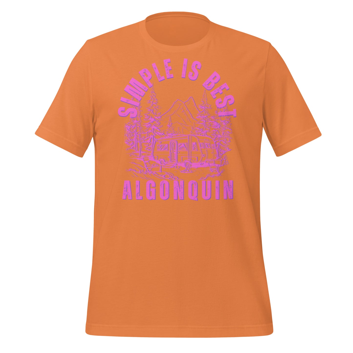 Algonquin Simple is Best Trailer - Unisex t-shirt