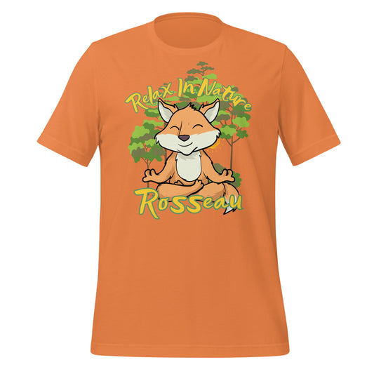Rosseau Relax in Nature Fox - Unisex t-shirt