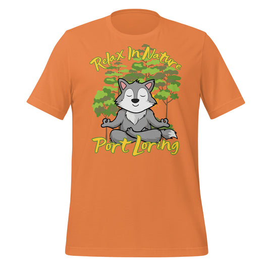 Port Loring Relax in Nature Wolf - Unisex t-shirt