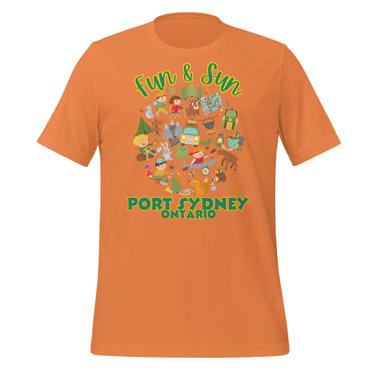 Port Sydney Ontario Fun & Sun - Unisex t-shirt