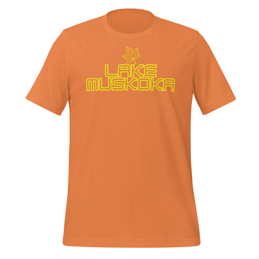 Lake Muskoka Leaf - Unisex t-shirt