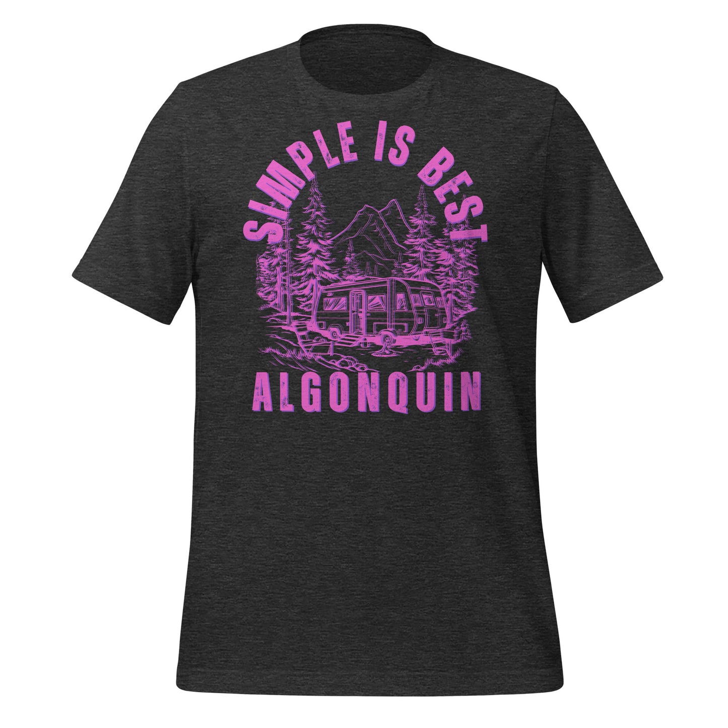 Algonquin Simple is Best Trailer - Unisex t-shirt