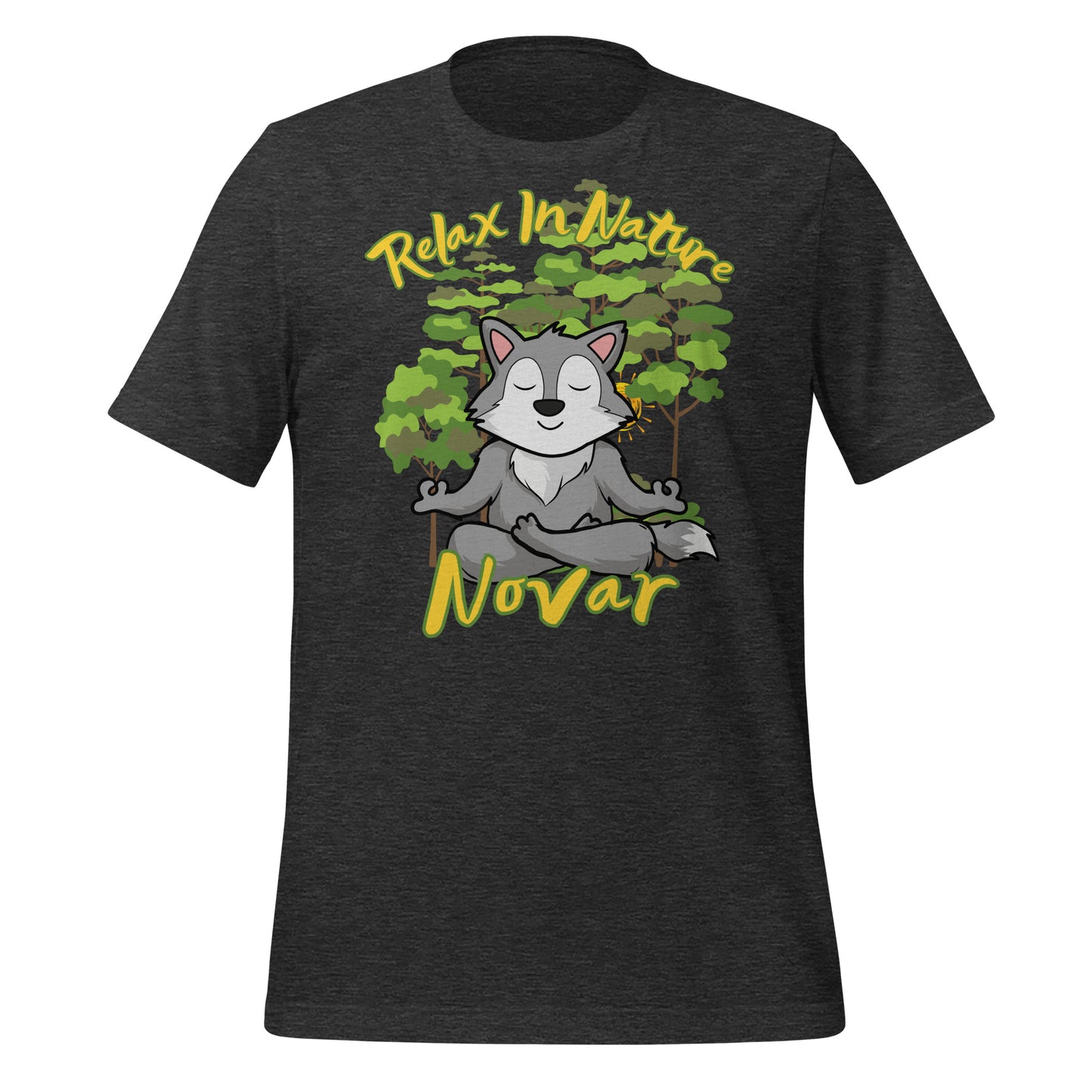 Novar Relax in Nature Wolf - Unisex t-shirt
