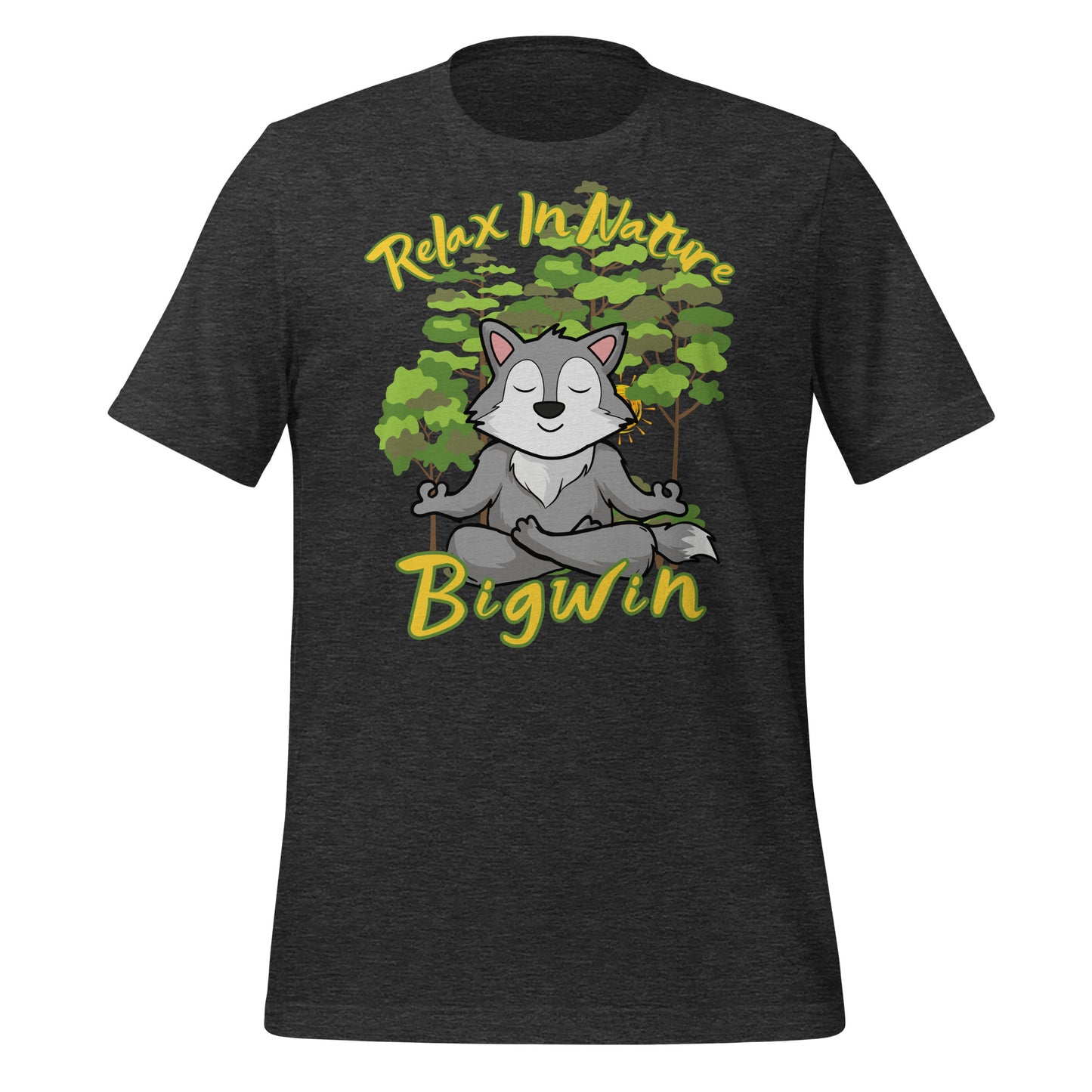 Bigwin Relax in Nature Wolf - Unisex t-shirt