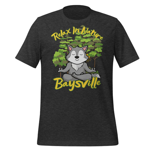 Baysville Relax in Nature Wolf - Unisex t-shirt