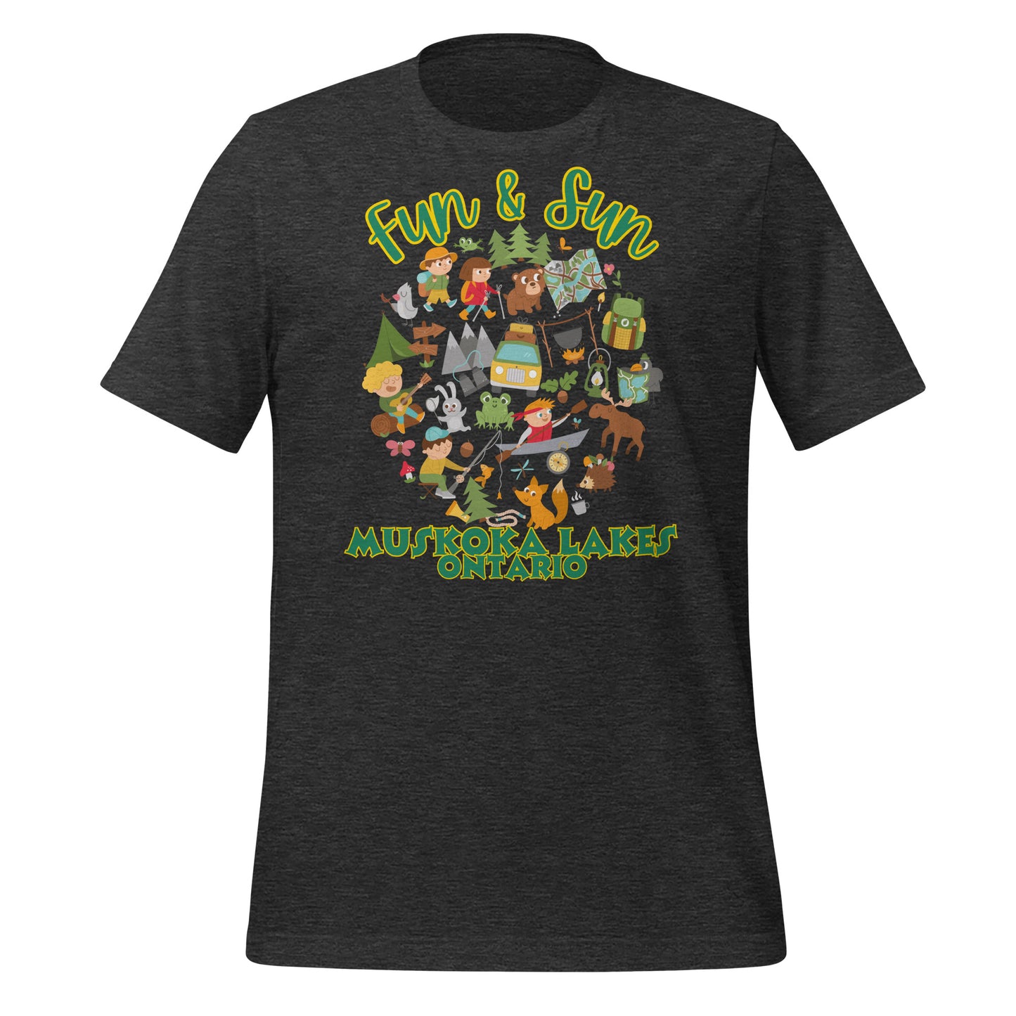 Muskoka Lakes Ontario Fun & Sun - Unisex t-shirt