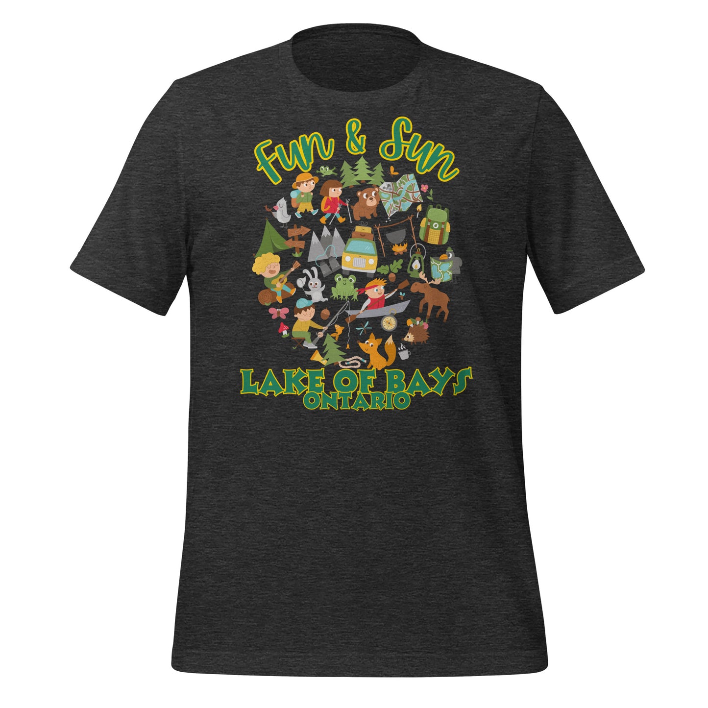 Lake of Bays Ontario Fun & Sun - Unisex t-shirt