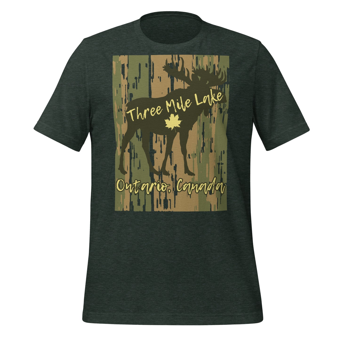 Three Mile Lake - Unisex t-shirt