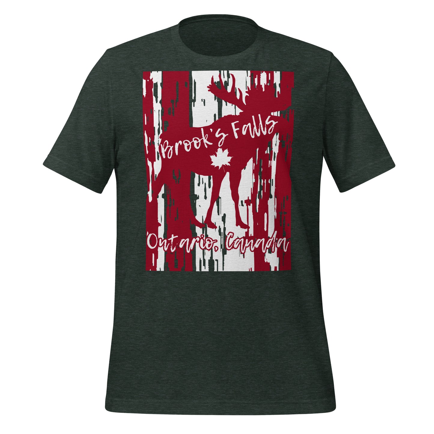 Brook's Falls Ontario - Unisex t-shirt