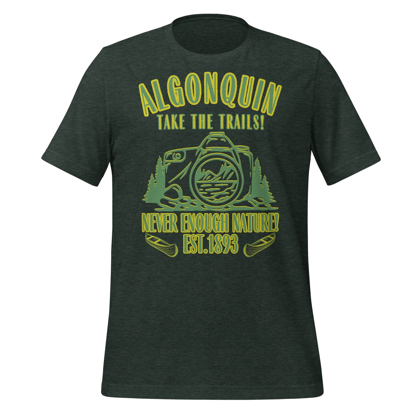 Algonquin Take The Trails Vintage Look - Unisex t-shirt