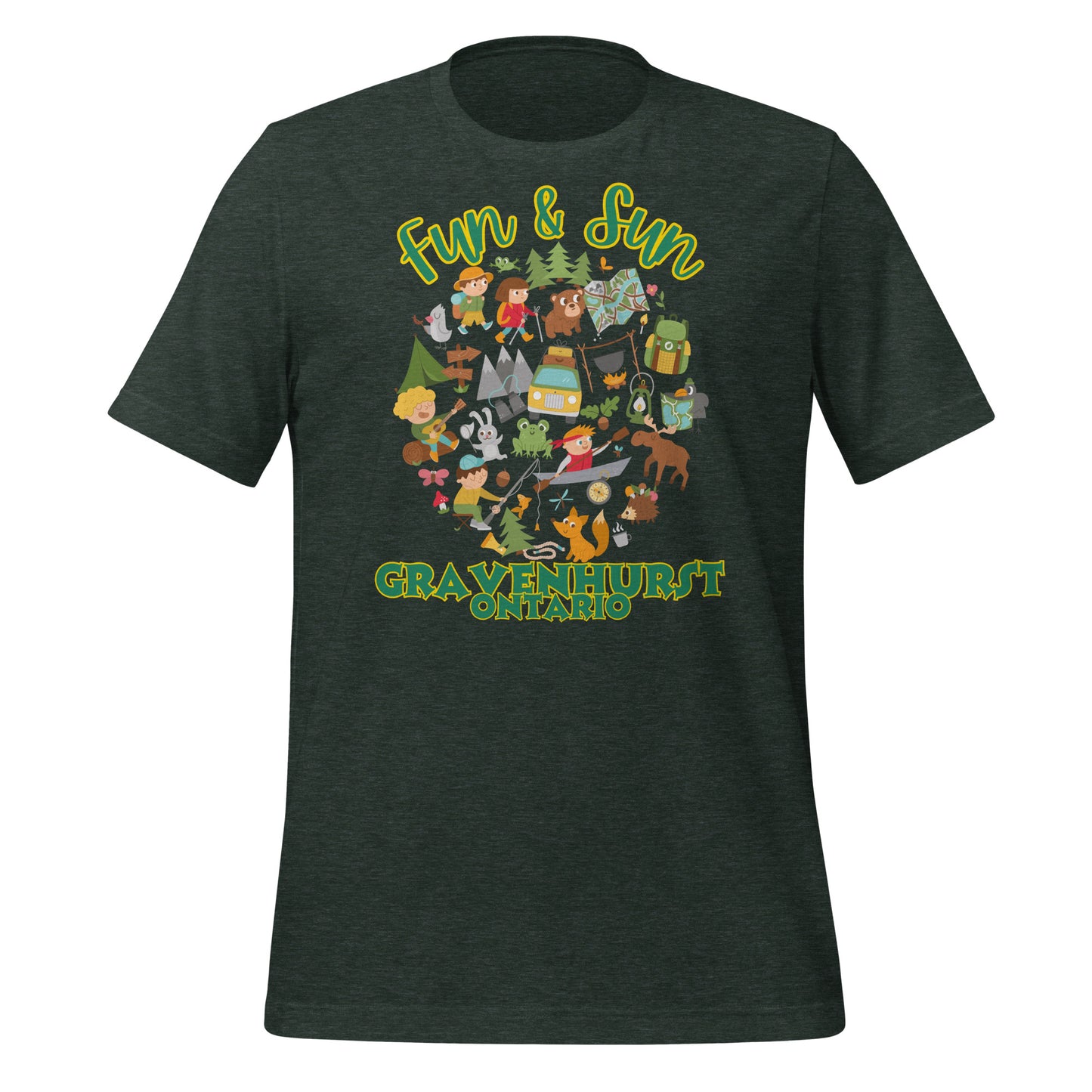 Fun & Sun Gravenhurst Ontario - Unisex t-shirt