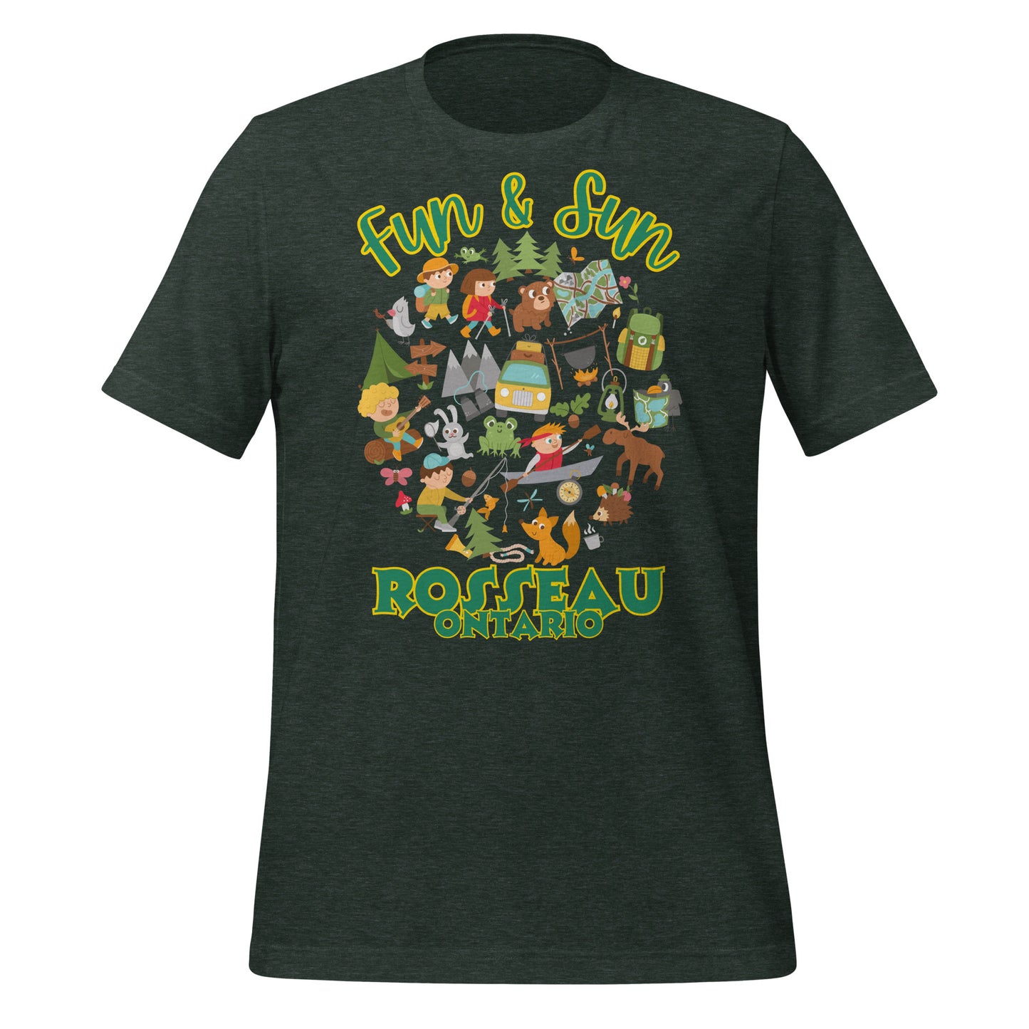 Fun & Sun Rosseau Ontario - Unisex t-shirt