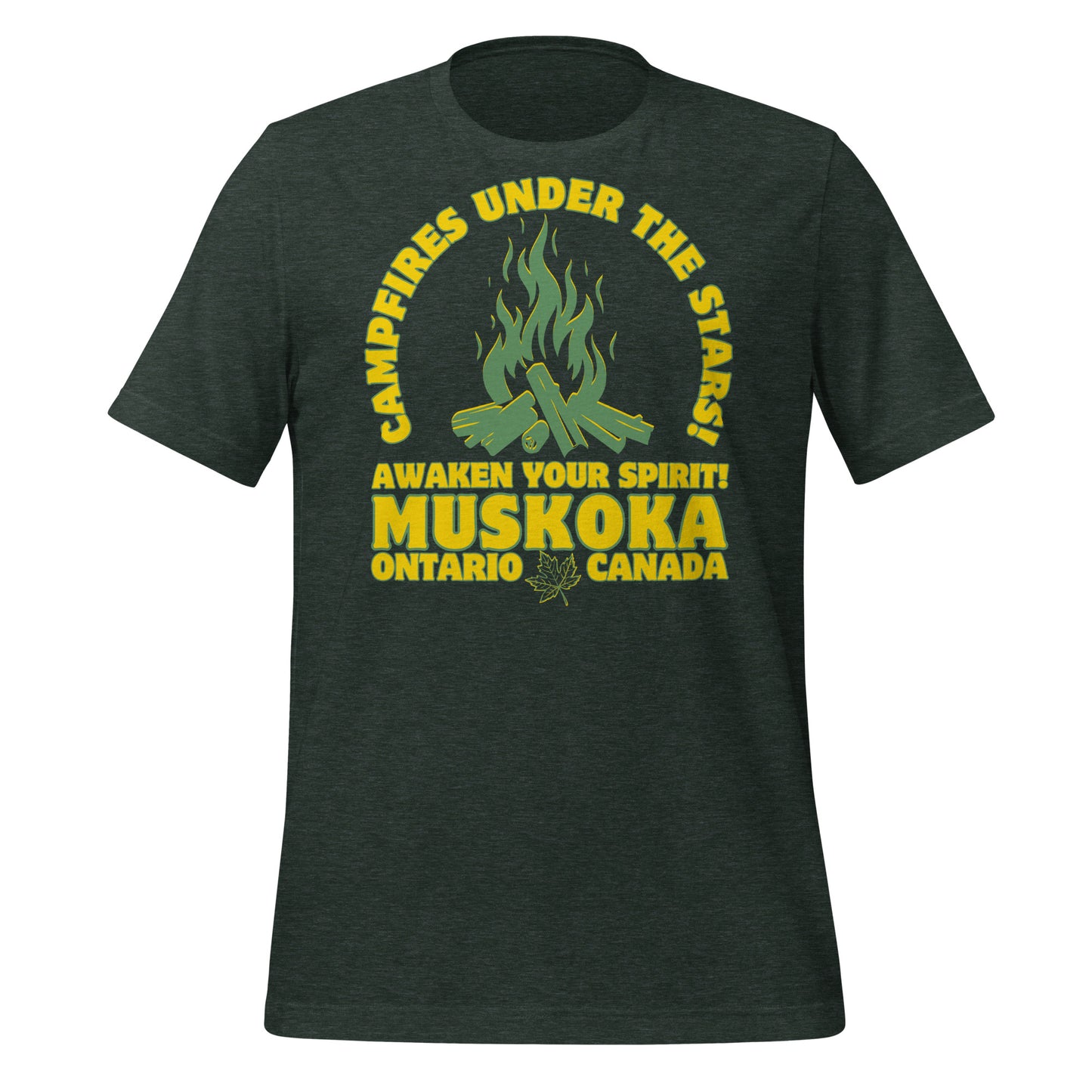 Campfires Under The Stars Muskoka - Unisex t-shirt