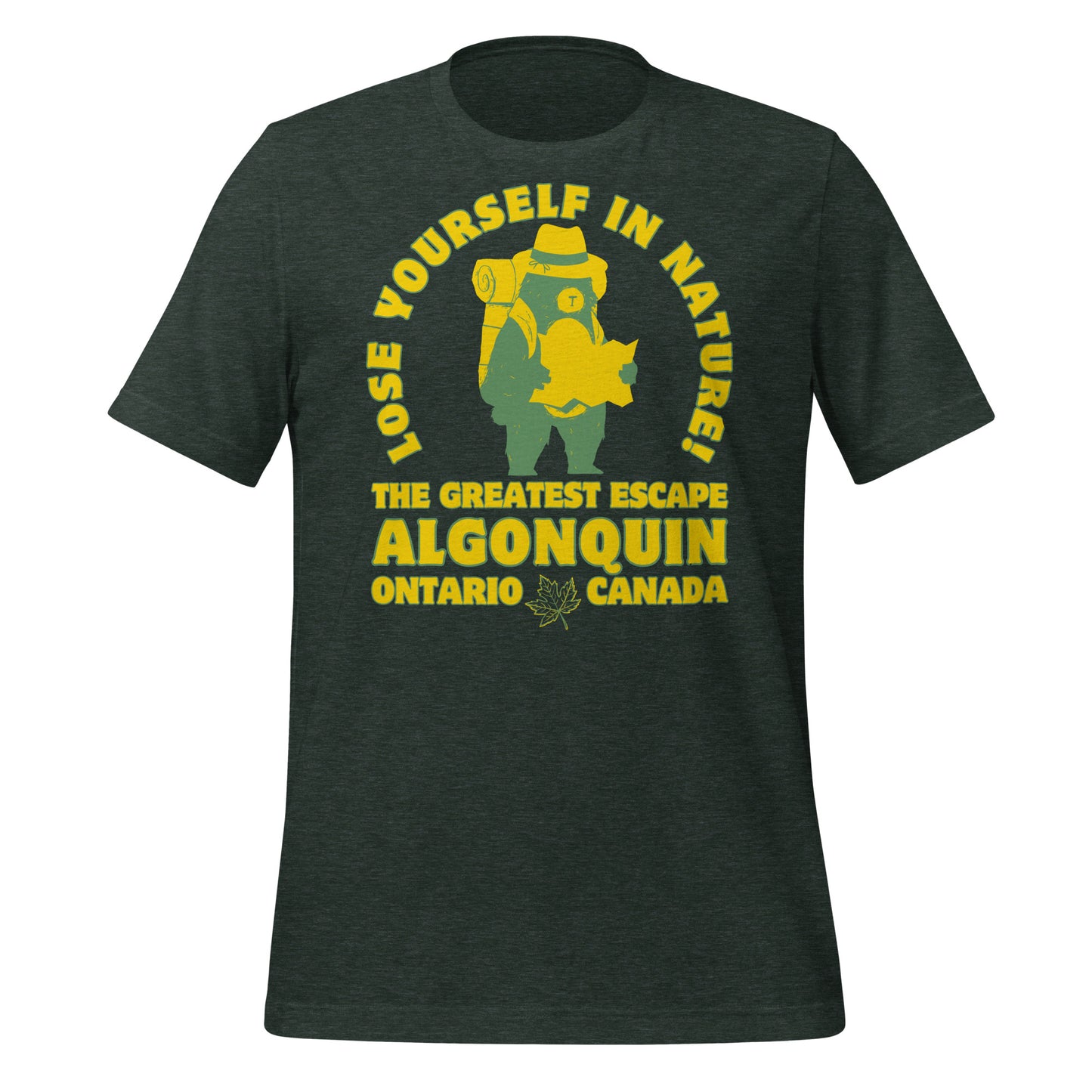Lose Yourself In Nature Algonquin Bear - Unisex t-shirt