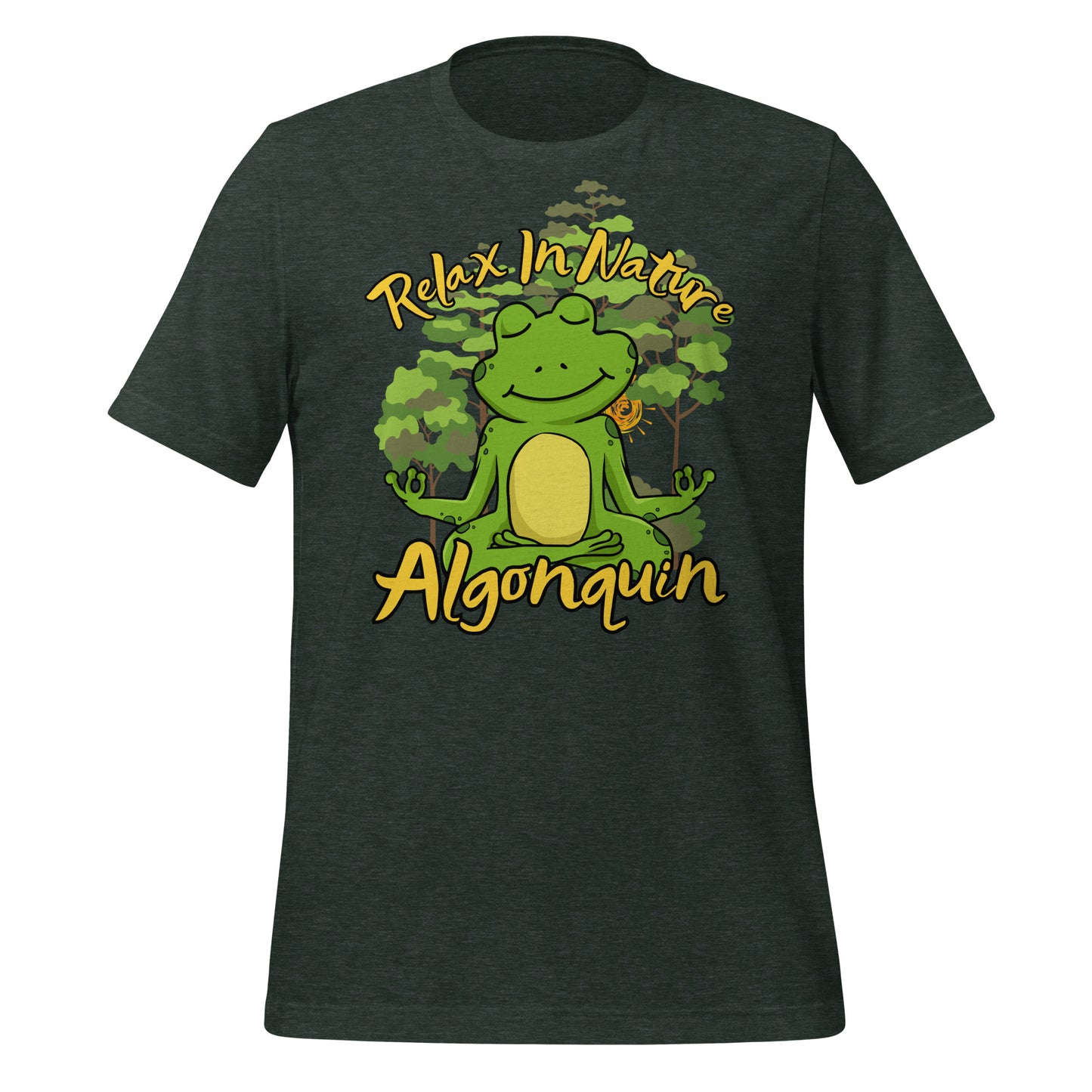 Algonquin Relax in Nature Frog - Unisex t-shirt