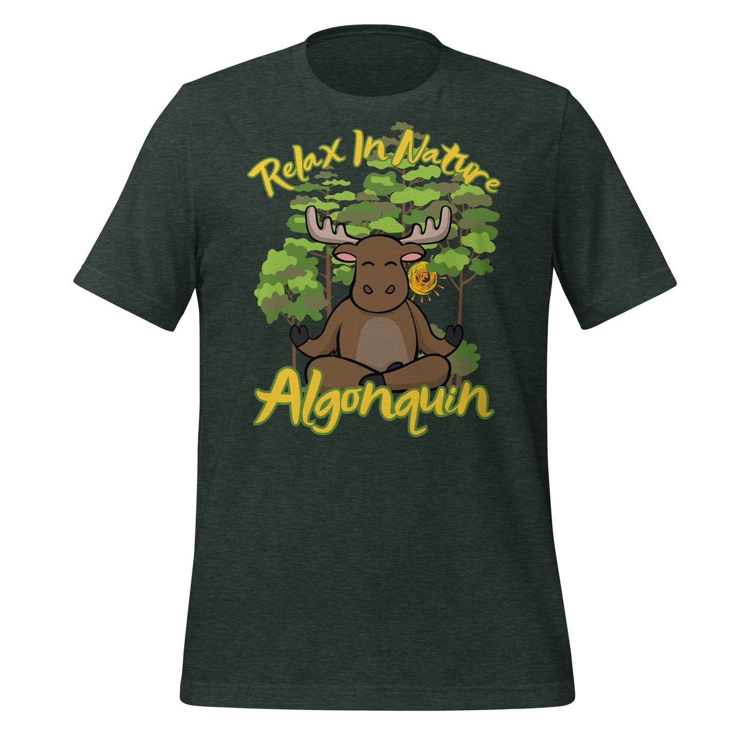 Algonquin Relax in Nature Moose - Unisex t-shirt