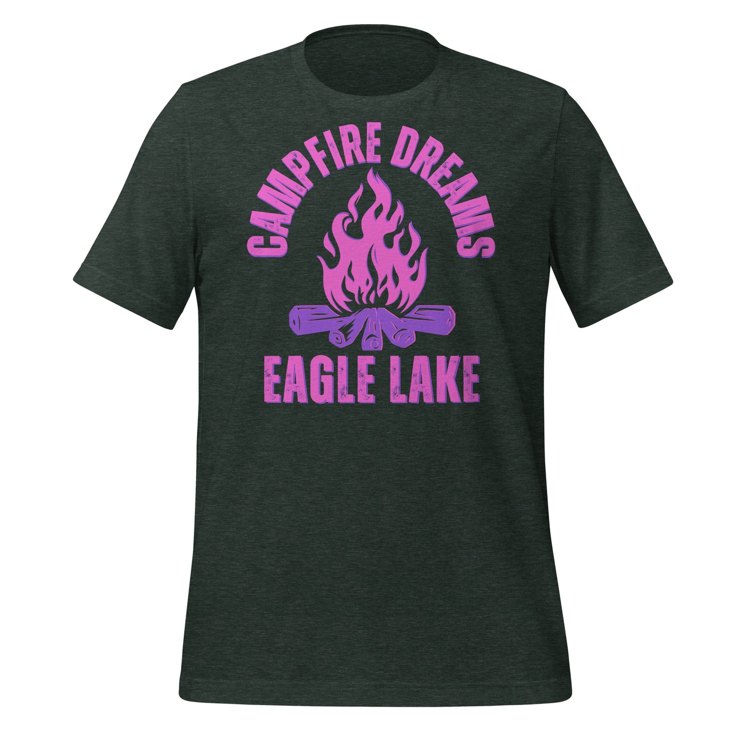 Eagle Lake Campfire Dreams - Unisex t-shirt