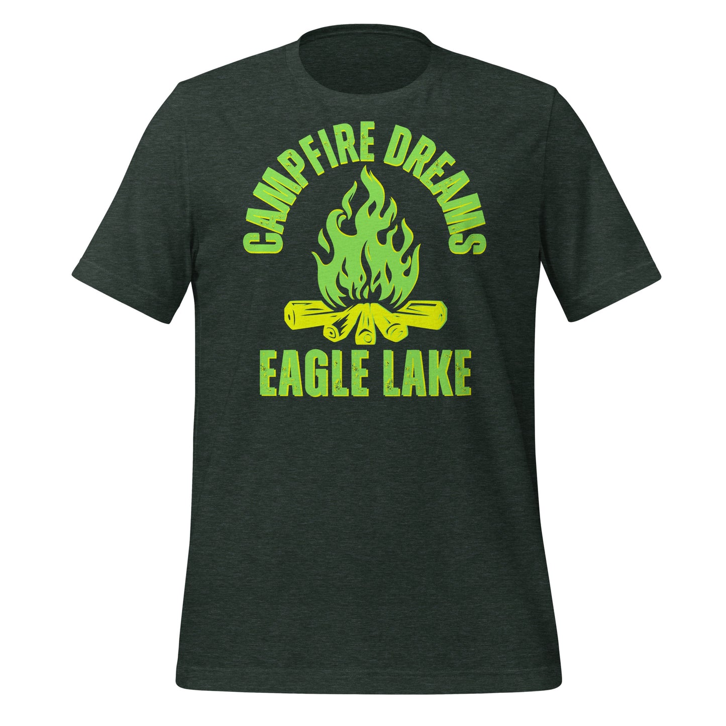 Eagle Lake Campfire Dreams - Unisex t-shirt
