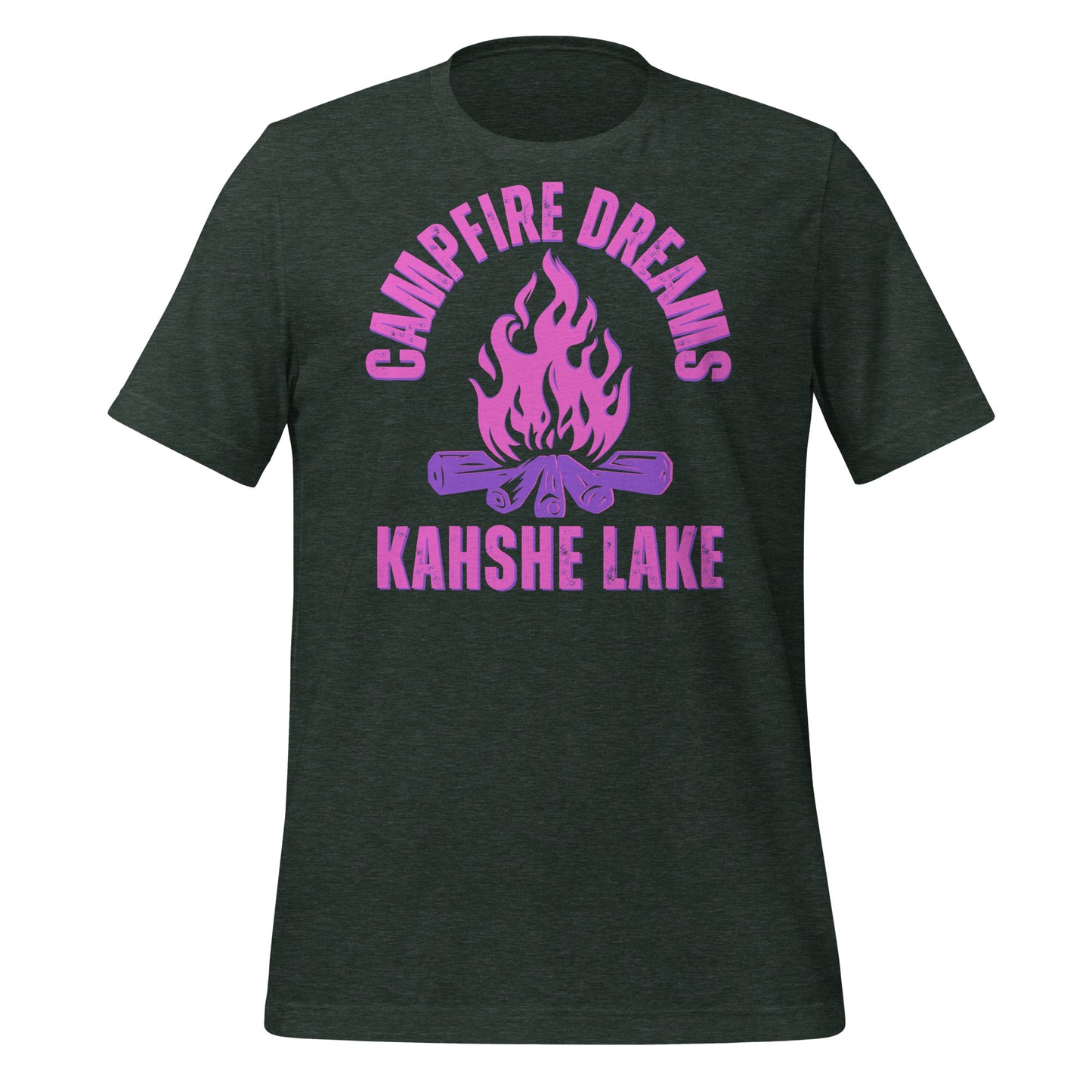 Kahshe Lake Campfire Dreams Pink - Unisex t-shirt