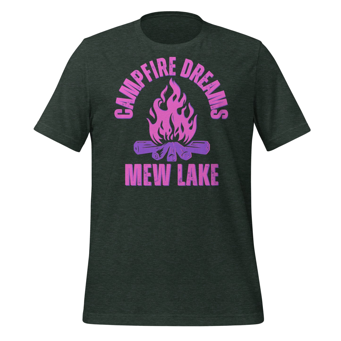 Mew Lake Campfire Dreams Pink - Unisex t-shirt