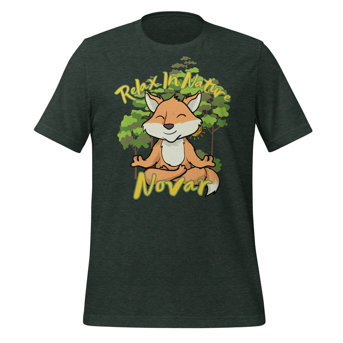 Novar Relax in Nature Fox - Unisex t-shirt