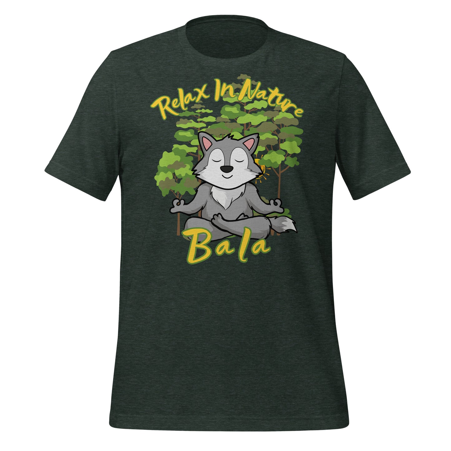 Bala Relax in Nature Wolf - Unisex t-shirt