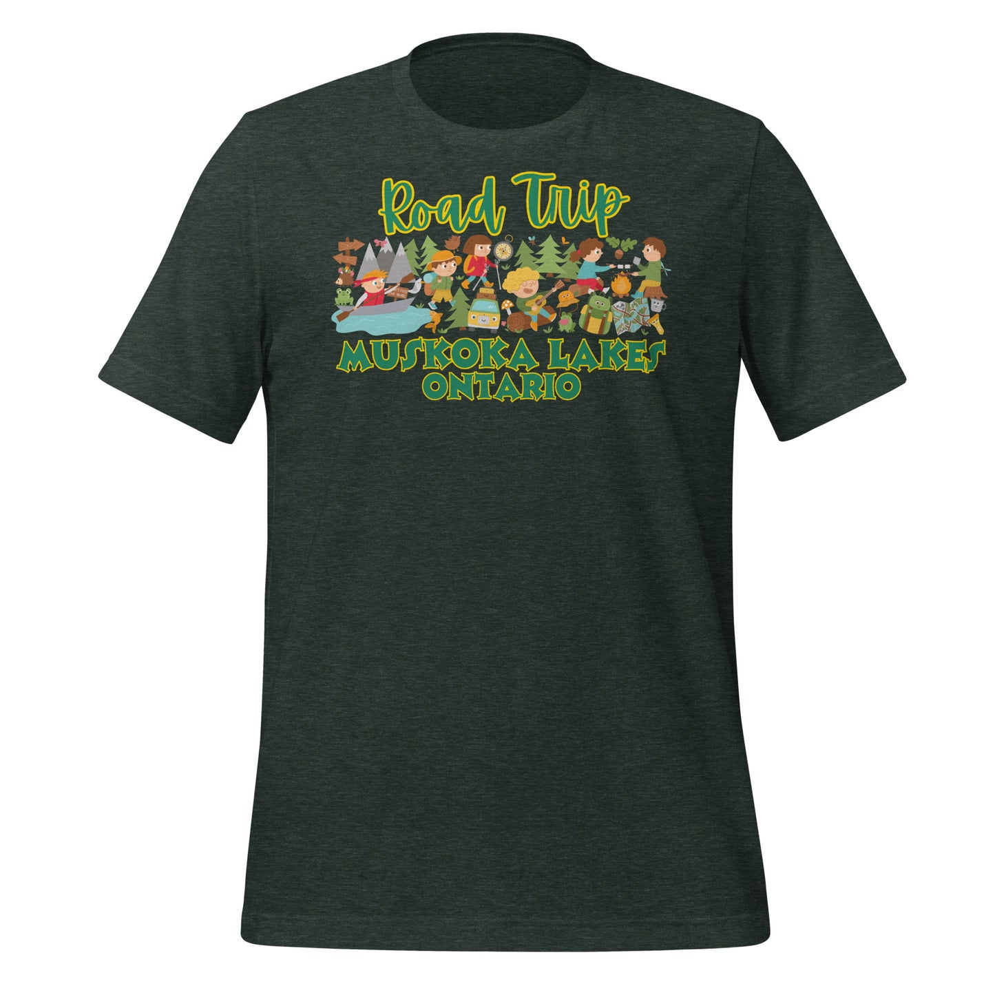 Muskoka Lakes Ontario Road Trip - Unisex t-shirt