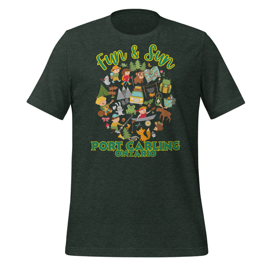 Port Carling Ontario Fun & Sun - Unisex t-shirt