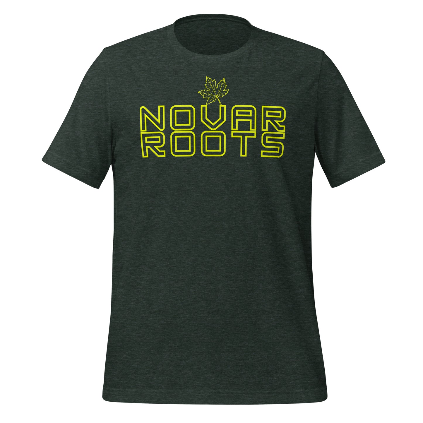 Novar Roots Leaf - Unisex t-shirt