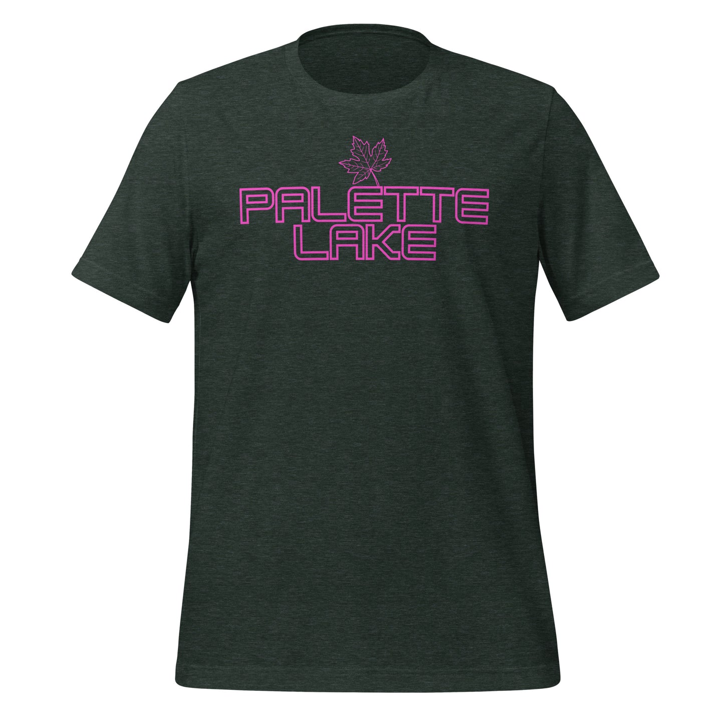 Palette Lake Leaf - Unisex t-shirt