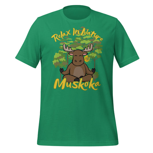 Relax in Nature Muskoka Moose - Unisex t-shirt