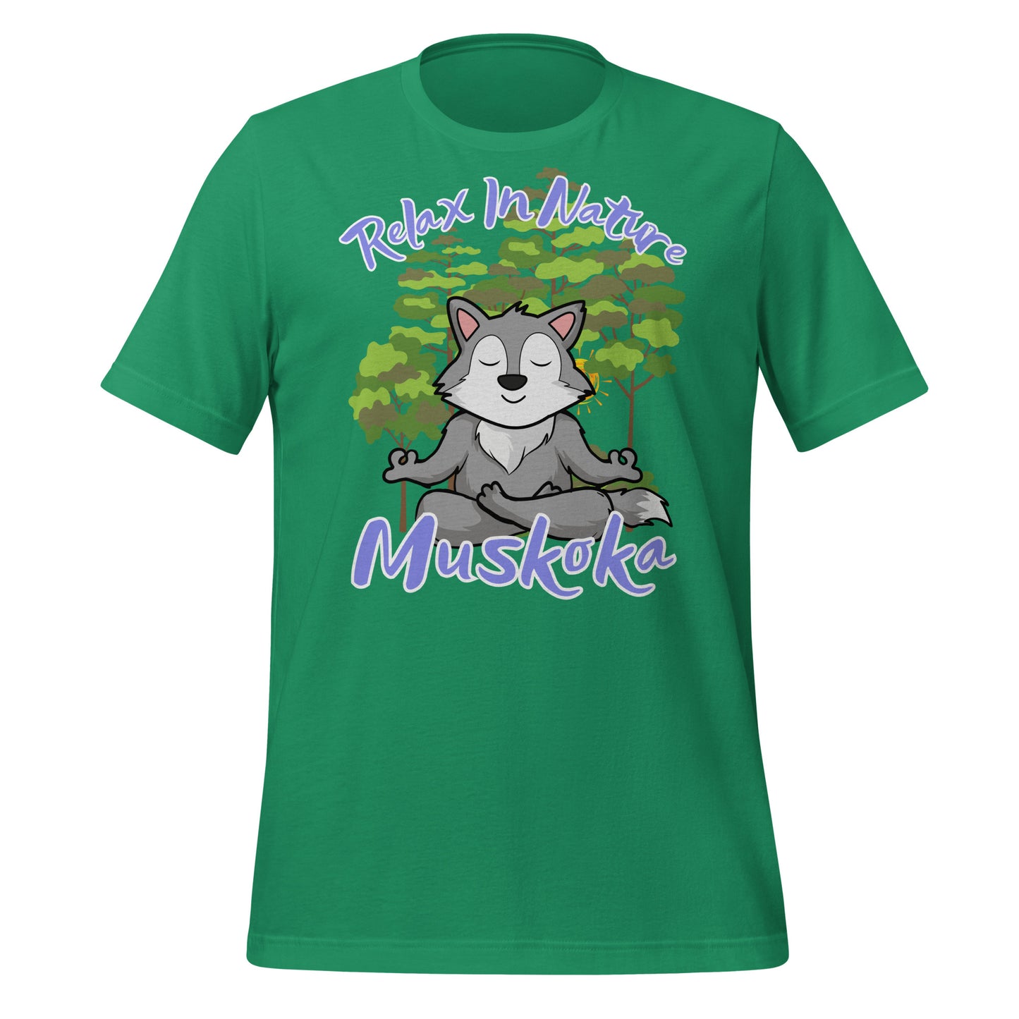 Relax in Nature Muskoka Wolf - Unisex t-shirt