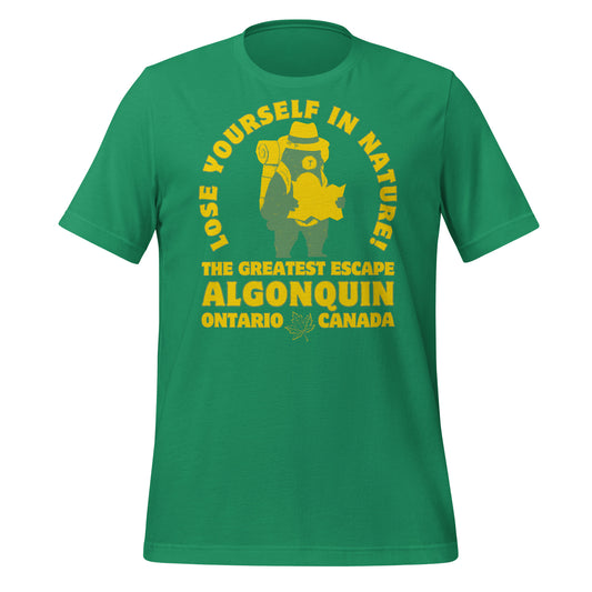 Lose Yourself In Nature Algonquin Bear - Unisex t-shirt