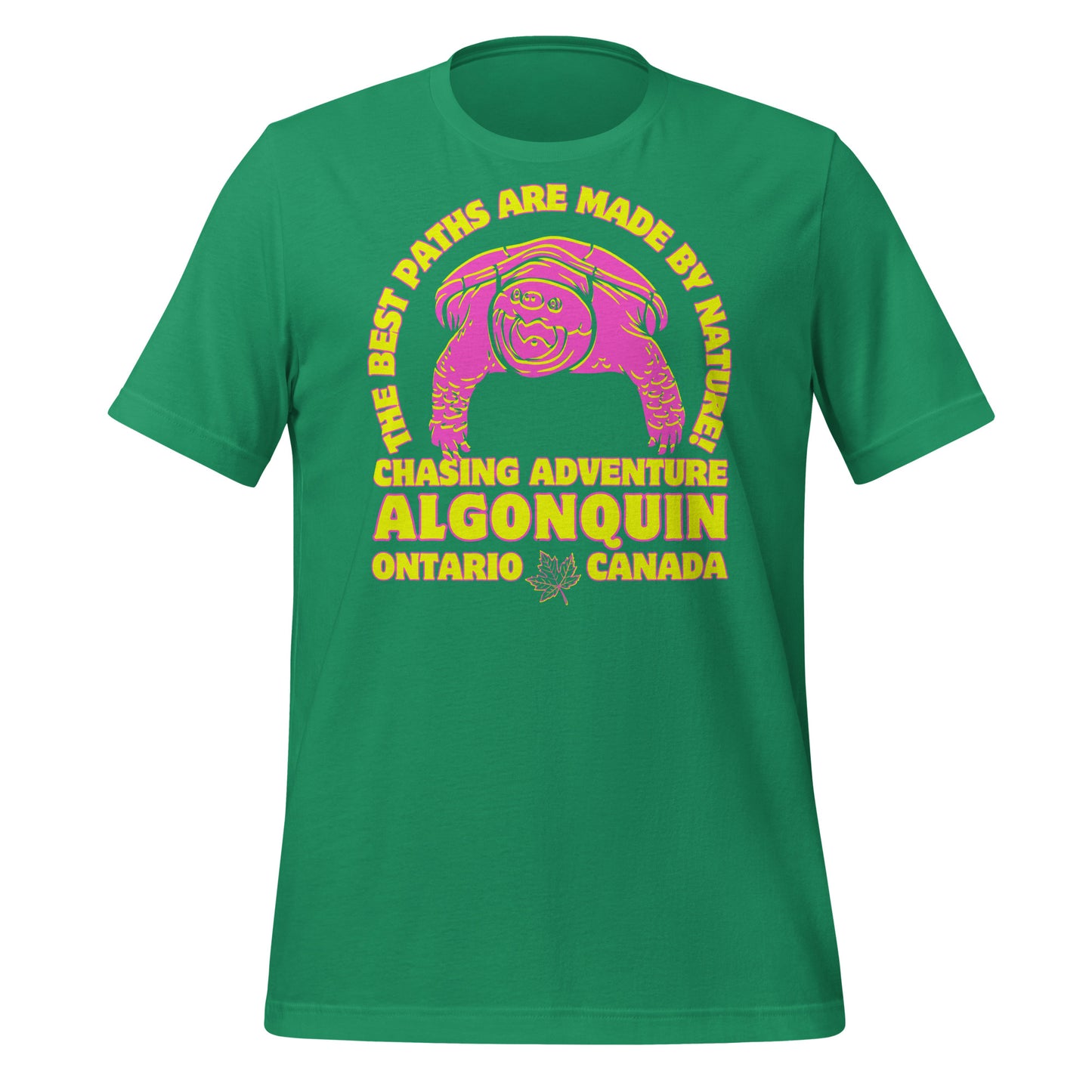 The Best Paths Are Made By Nature Algonquin - Unisex t-shirt
