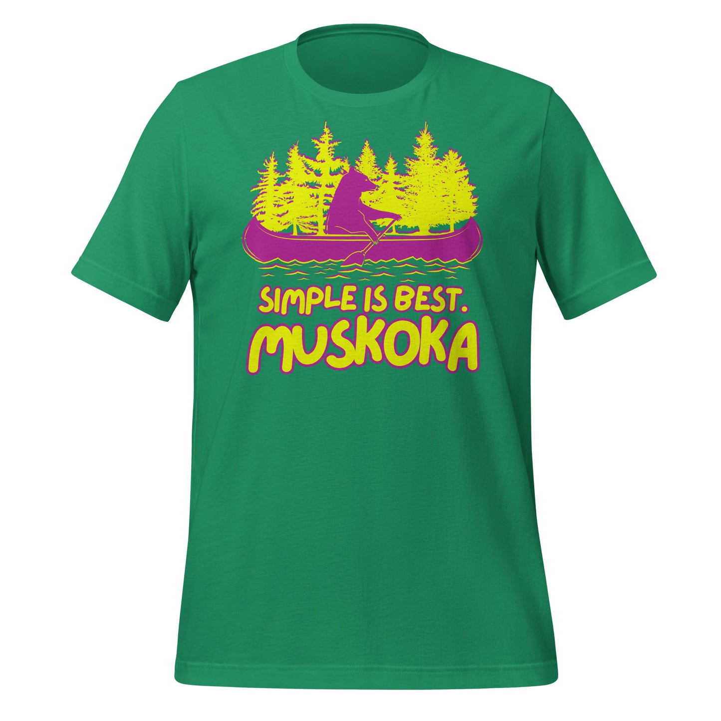 Simple Is Best Muskoka - Unisex t-shirt