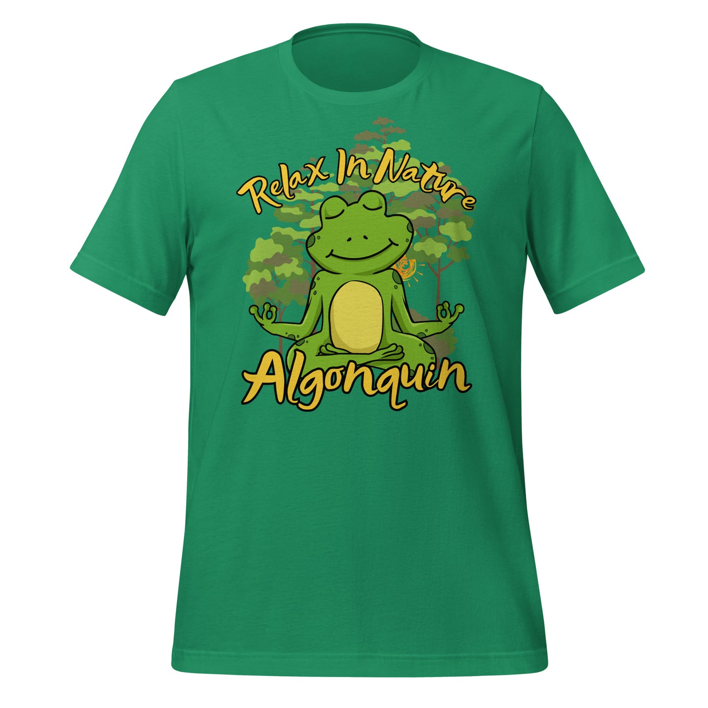 Algonquin Relax in Nature Frog - Unisex t-shirt