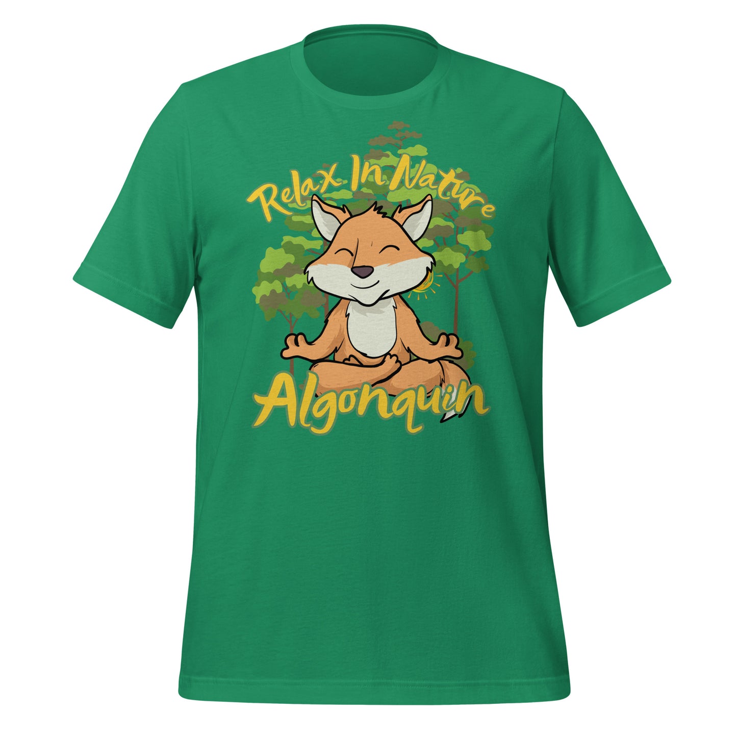 Algonquin Relax in Nature Fox - Unisex t-shirt