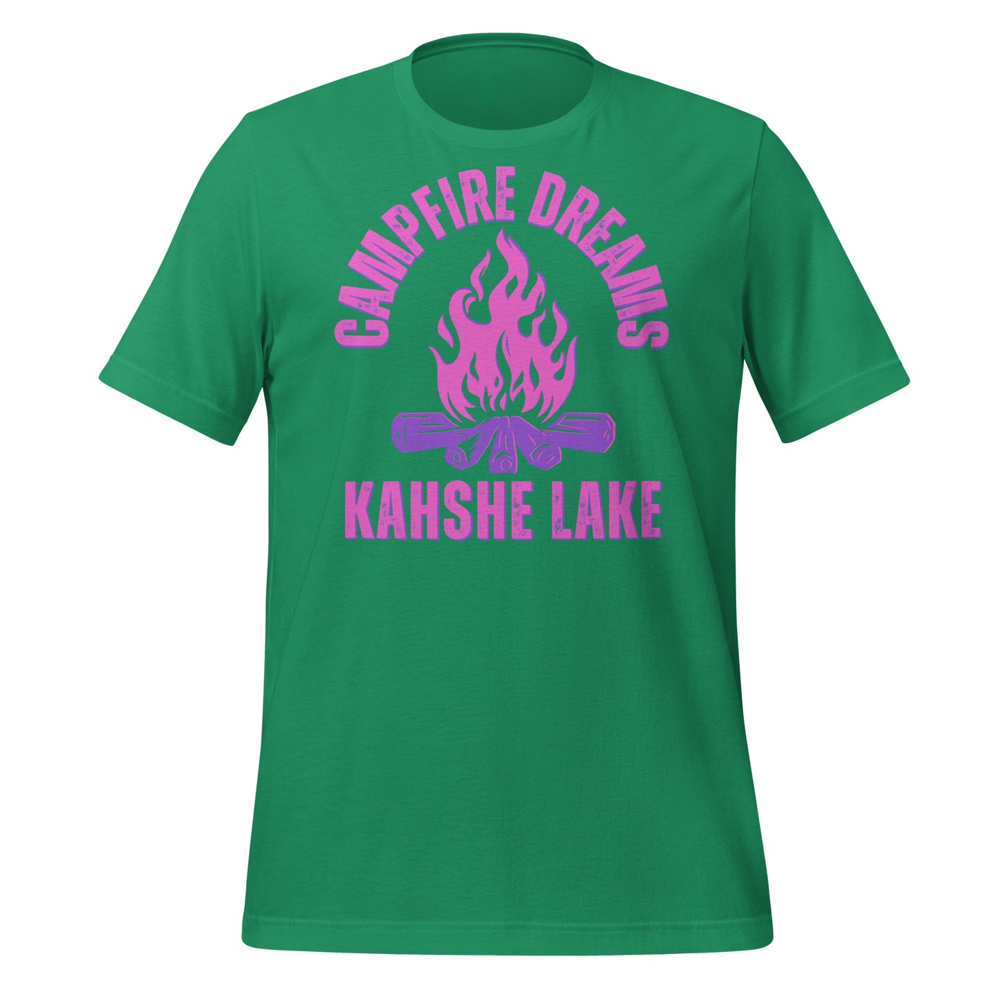 Kahshe Lake Campfire Dreams Pink - Unisex t-shirt