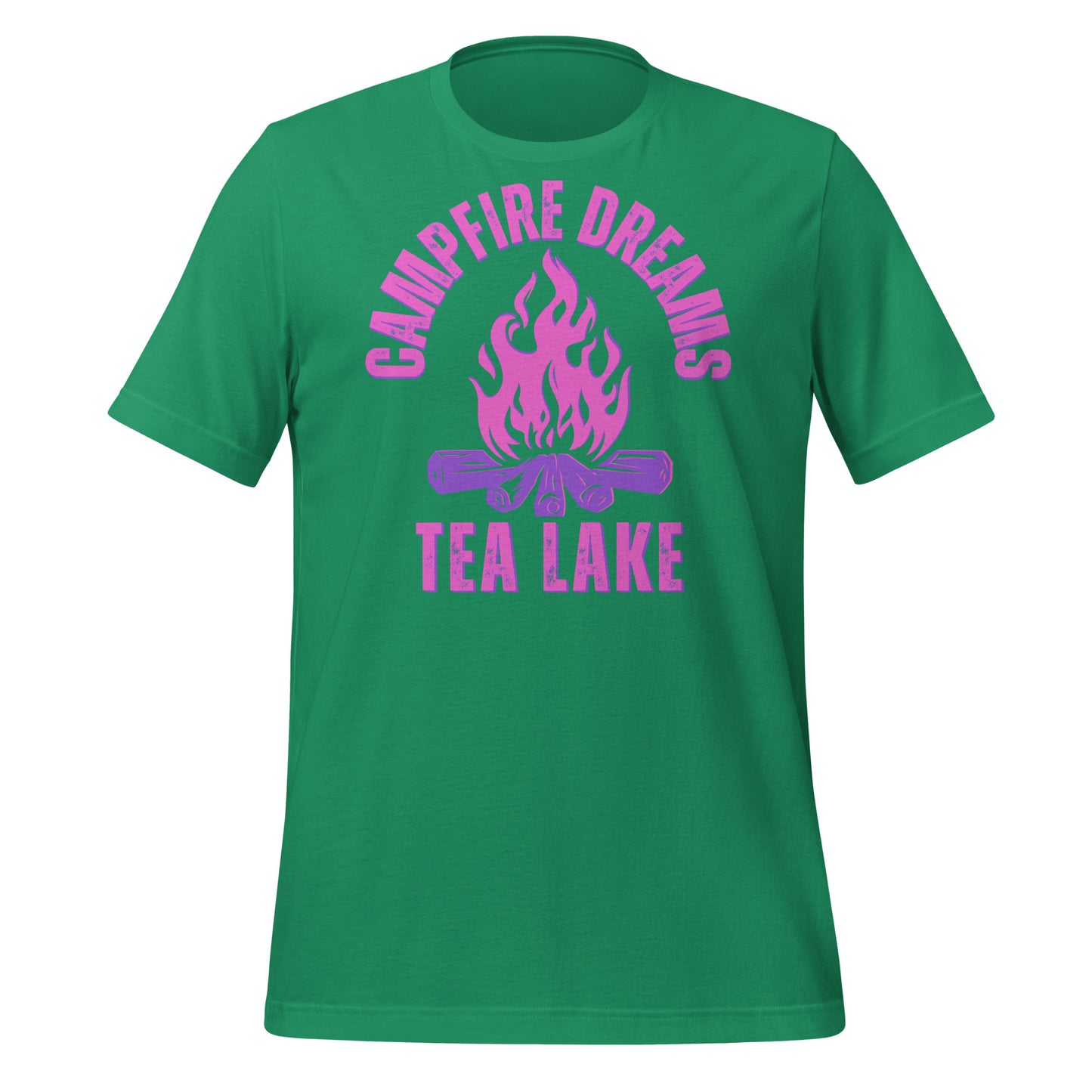 Tea Lake Campfire Dreams Pink - Unisex t-shirt