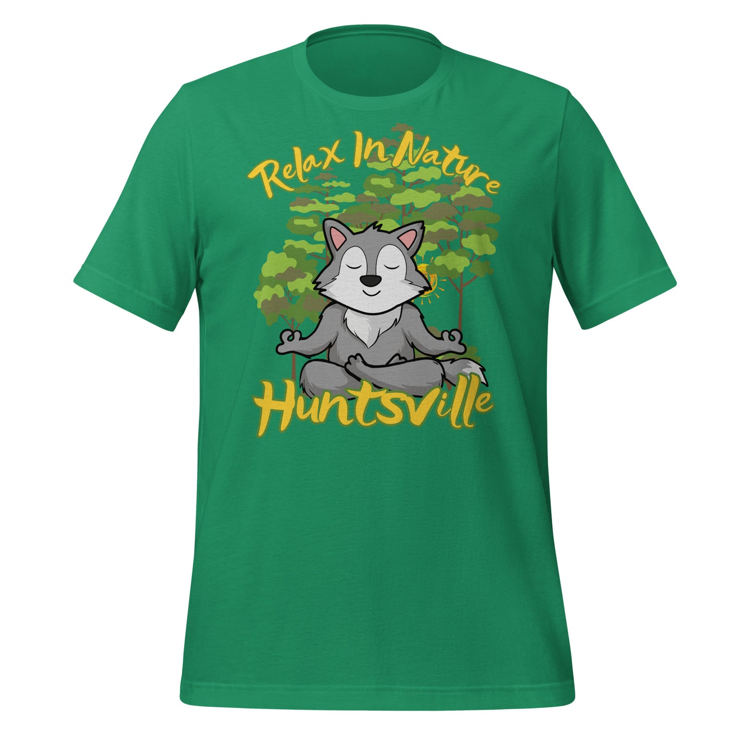 Huntsville Relax in Nature Wolf - Unisex t-shirt