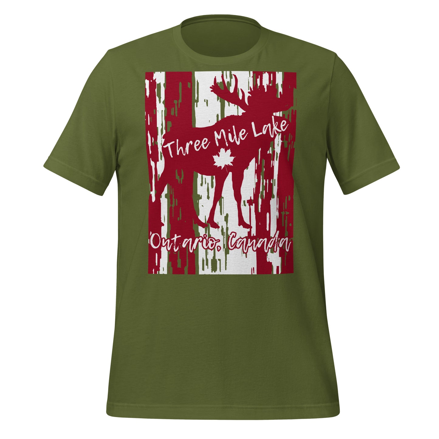 Three Mile Lake - Unisex t-shirt