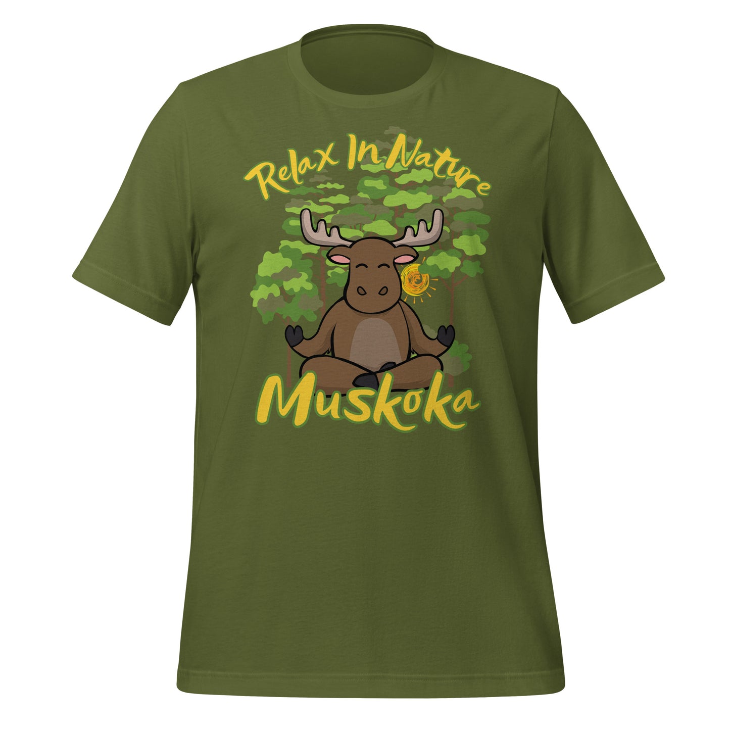 Relax in Nature Muskoka Moose - Unisex t-shirt
