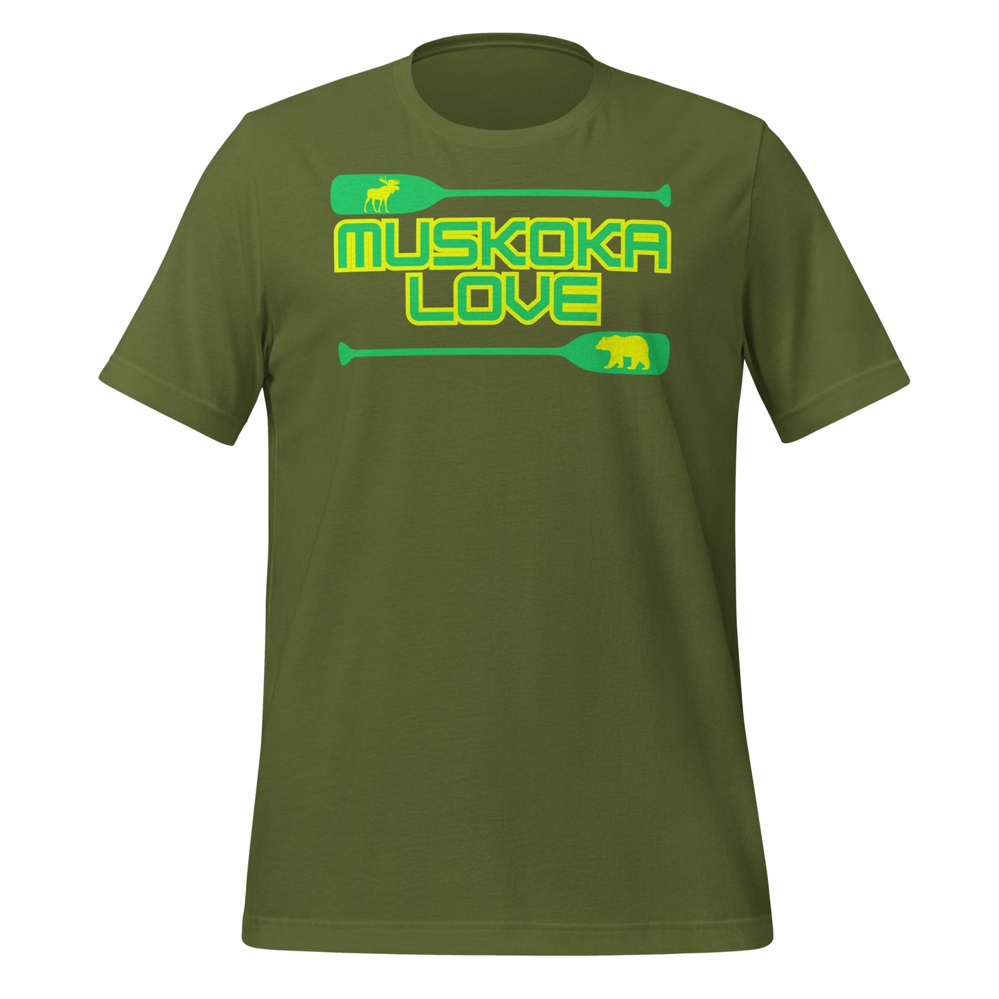 Muskoka Love Canoe Paddles - Unisex t-shirt