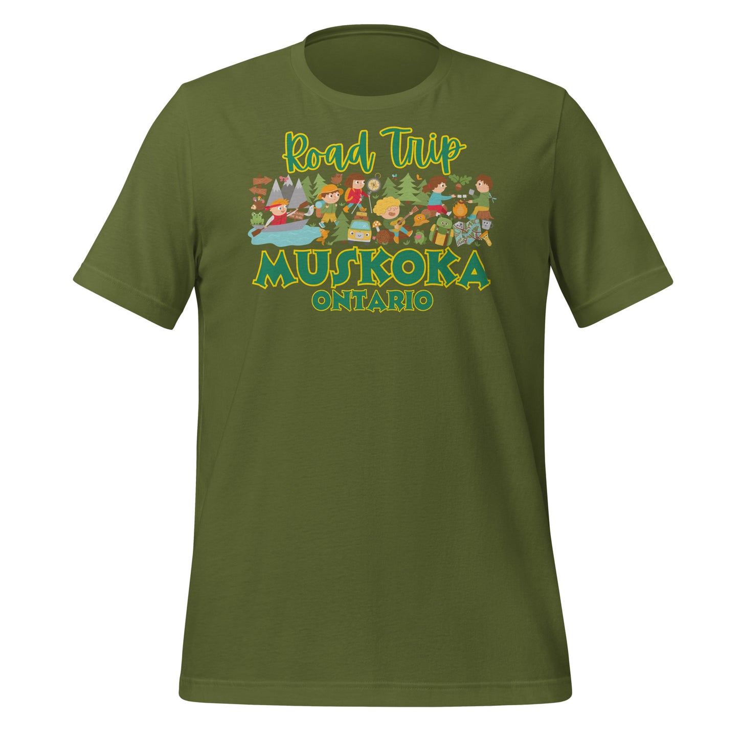 Road Trip Muskoka Ontario - Unisex t-shirt